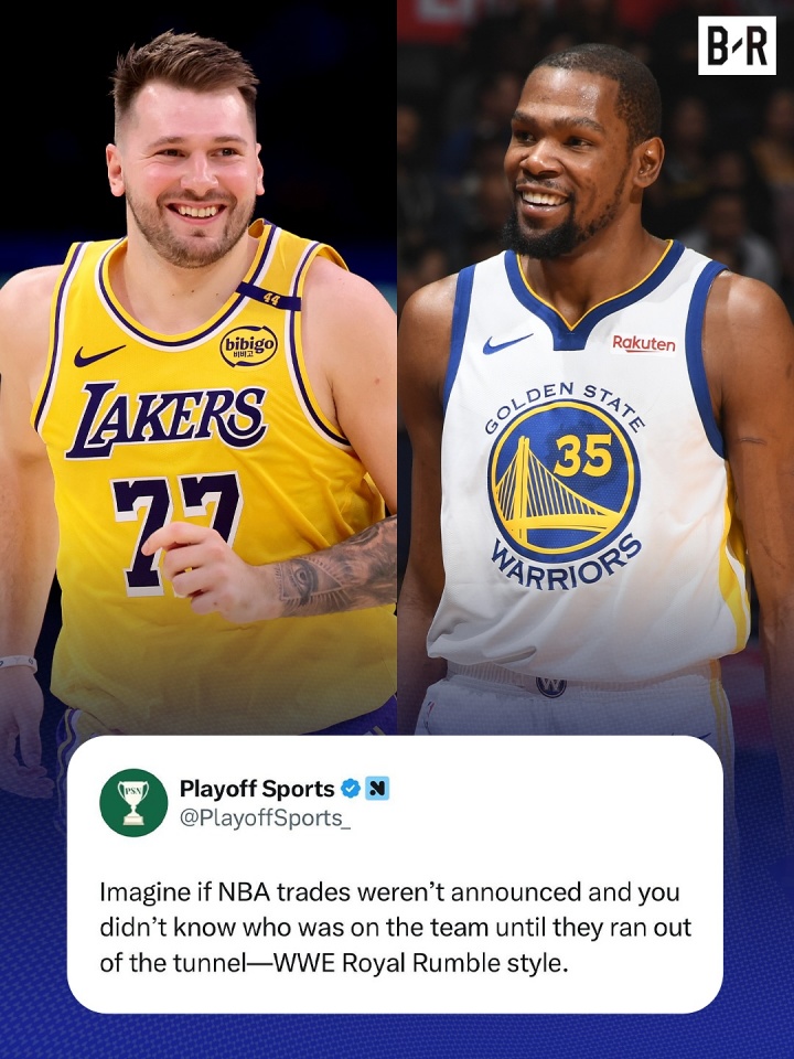 世俱杯下注-KD老詹东契奇交易不炸了?B/R假设:假如交易不公开直到出场介绍